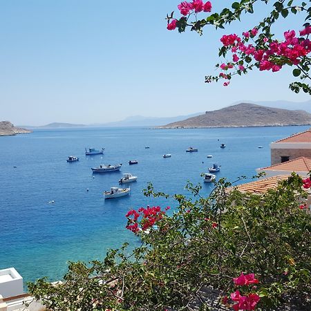 Atlantis Houses Chalki Town Exterior photo