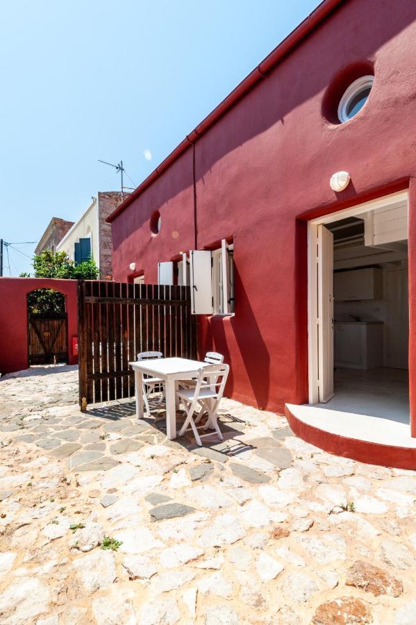 Atlantis Houses Chalki Town Exterior photo