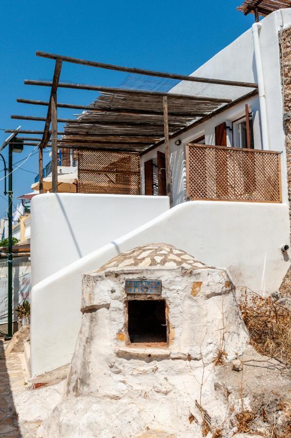 Atlantis Houses Chalki Town Exterior photo