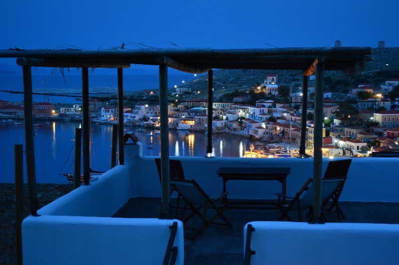 Atlantis Houses Chalki Town Exterior photo